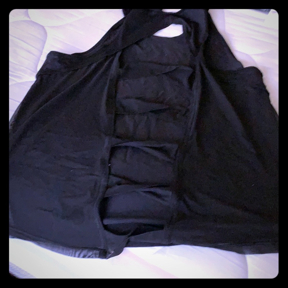 Black summer top
